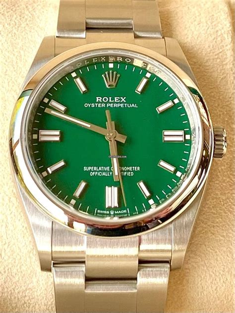 rolex green face oyster perpetual|rolex green face price.